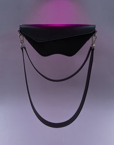 Asymmetric Bag in Black